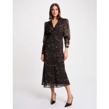 Robe longue manches bouffantes multicolore femme - Robes - Morgan