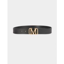 Ceinture noir en cuir noir femme - Ceintures - Morgan