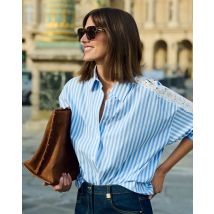 Chemise manches longues rayée multicolore femme - Chemises et Blouses - Morgan