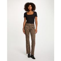 Jean bootcut taille haute multicolore femme - Jeans - Morgan