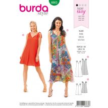 Schnittmuster Burda 6663 Kleid - Burda - MT Stofferie