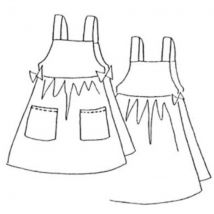 Schnittmuster Kinder - Tablier 4-10 Jahre - Frégoli - Frégoli - MT Stofferie