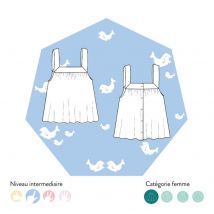 Botticelli Damen Schnittmuster 34-48 - Les Patronnes - Les Patronnes - MT Stofferie