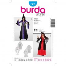 Schnittmuster Hexe – Burda n°2405 - Burda - MT Stofferie