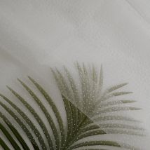 Organza Voile mit weißen Tupfen - MT Stofferie