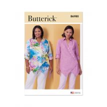 Butterick B6980AA Damen Schnittmuster Chemise 38-46 - Butterick - MT Stofferie