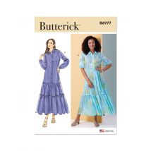 Butterick B6977H5 Damen Schnittmuster Robe 34-42 - Butterick - MT Stofferie