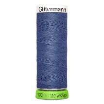 Recyceltes rPET-Garn 100m universell/ Blau  112 Gütermann - COL 112 - Gütermann - MT Stofferie