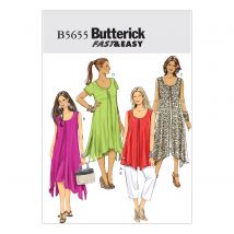 Butterick B5655RR Schnittmuster Damen Set 46-52 - Butterick - MT Stofferie