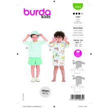 Burda Schnittmuster 9284 T-Shirt/Kleid 2 bis 7 Jahre - Burda - MT Stofferie