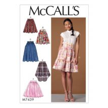 Schnittmuster McCall's 7439 Rock 36 bis 42 - McCall's - MT Stofferie