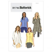 Butterick B5786B5 Damen Schnittmuster Chemise 36-44 - Butterick - MT Stofferie