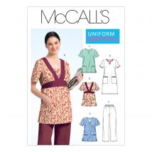 Damen Medizinische Uniform Schnittmuster 46-52 McCall's 5895RR - McCall's - MT Stofferie