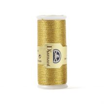 Metallisiertes Stickgarn Diamant - Gold bis Braun - DMC - MT Stofferie