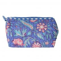 Nähkasten 12x20cm Blau Blumenmuster Neuheiten - A.U Maison - MT Stofferie