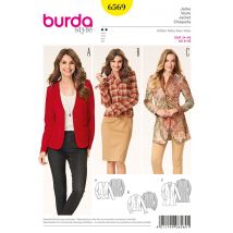 Schnittmuster Burda 6569 Jacke - Burda - MT Stofferie