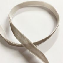 Samtband 9 mm mittelgrau - Frou Frou - MT Stofferie