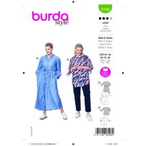 Burda Schnittmuster 6108 Kleid 44 bis 54 - Burda - MT Stofferie