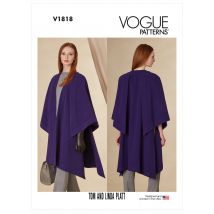Schnittmuster  Vogue Damen 1818 Cape  XS bis XXL - Vogue - MT Stofferie