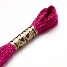 Mouliné-Faden für Stickereien - Rosa-violette Töne - COL 718 - DMC - MT Stofferie