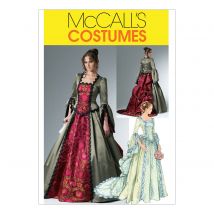 Schnittmuster McCall's 6097AA Damen 34-42 - Viktorianisch - McCall's - MT Stofferie