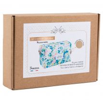DIY-Set - Kosmetiktasche blau x Liberty Fabrics - Com'1 idée - MT Stofferie