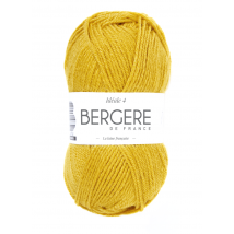 Pelote de fil à tricoter Idéal 4 soufre - Bergère de France - Bergère de France - MT Stofferie