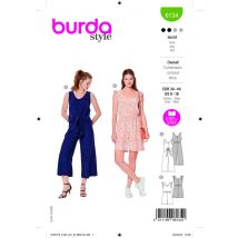 Burda Schnittmuster 6134 Jumpsuit 34 bis 44 - Burda - MT Stofferie