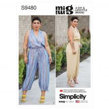 Schnittmuster Simplicity 9480 Jumpsuit - Simplicity - MT Stofferie