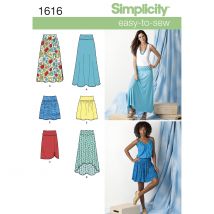 Schnittmuster Simplicity 1616.r5 - Rock Jersey Eng/Fr - Simplicity - MT Stofferie