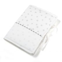 Schutzhülle für Gesundheitspass zum Besticken, weiß - DMC - MT Stofferie