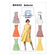 Butterick B4443FF Damen Schnittmuster Robe 44-48 - Butterick - MT Stofferie