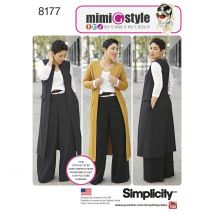 Simplicity: Schnittmuster für Hose und Mantel. - Simplicity - MT Stofferie