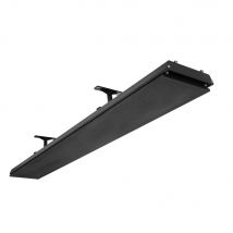 Heatstrip Design Dunkelstrahler: 3600 - ohne Fernbedienung All Black
