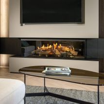 Kalfire E-one Panorama [Elektro-Einbaukamin, dreiseitige Sicht]: 190