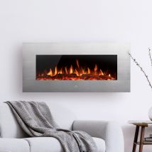 Noble Flame VEGAS Edelstahl: 1070 [Elektrokamin wandhängend]