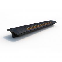 HEATSCOPE NEXT Energy-Heizstrahler schwarz [konvexer Infrarot-Heizstrahler]: mit Fernsteuerung - Heatscope