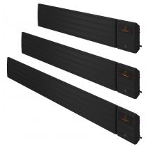 Noble Heat PANTHER schwarz [Dunkelstrahler Heizstrahler]: 3200 Watt