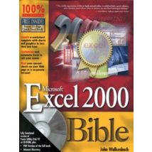 Microsoft Excel 2000 bible - John Walkenbach - Paperback - Used