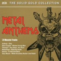 Various Artists - Metal Anthems - The Solid Gold Collection CD Album - Used