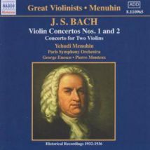 Johann Sebastian Bach - VIOLIN CONCERTOS NOS. 1 AND 2 CD Album - Used