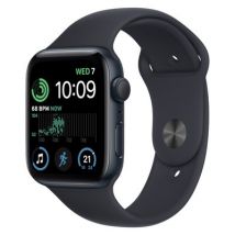 Apple Watch SE (2022) GPS Midnight Aluminium 40mm Black Sport Band - Pristine