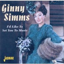 Ginny Simms - I'ld Like To Set You To Music CD Album - Used