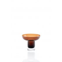 Small Cognac Glass Vase