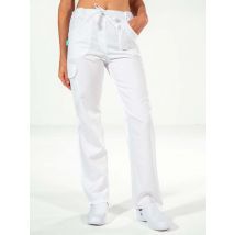 Pantalon médical femme blanc Juliette