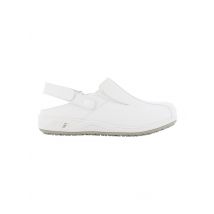 Sabot médical blanc pour Infirmiere et Aide Soignante avec bride réglable Safety Jogger Carinne - MyLookPro