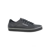 Baskets en cuir noire Paola pour Femme