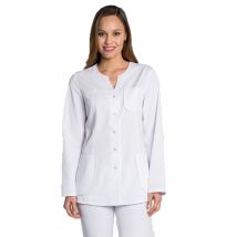 Tunique de travail blanche à manches longues Femme - MyLookPro