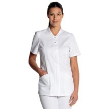 Blouse Pharmacienne Blanche Manches Courtes - MyLookPro