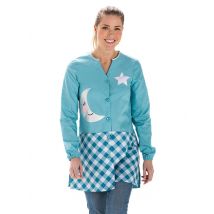 Blouse de crèche manches longues à motifs Lune - MyLookPro